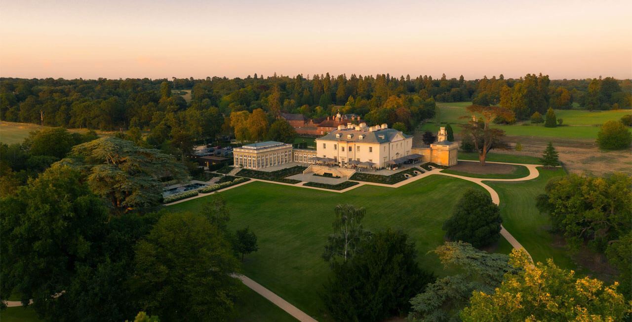 Photo of the grounds at The Langley