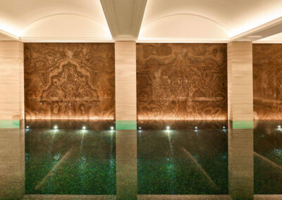 Photo of the indoor swimming pool at The Langley