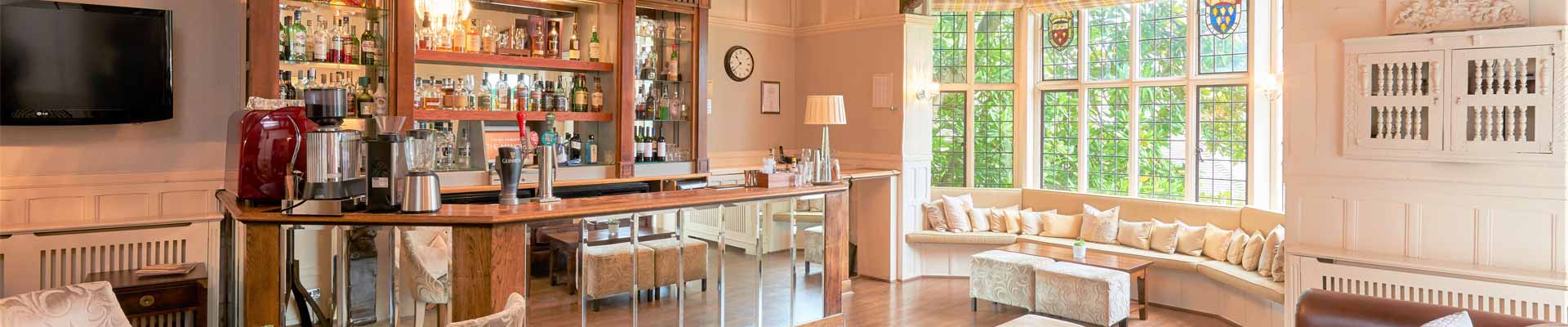 The Bar at The Manor Elstree Photo of the bar at The Manor Elstree