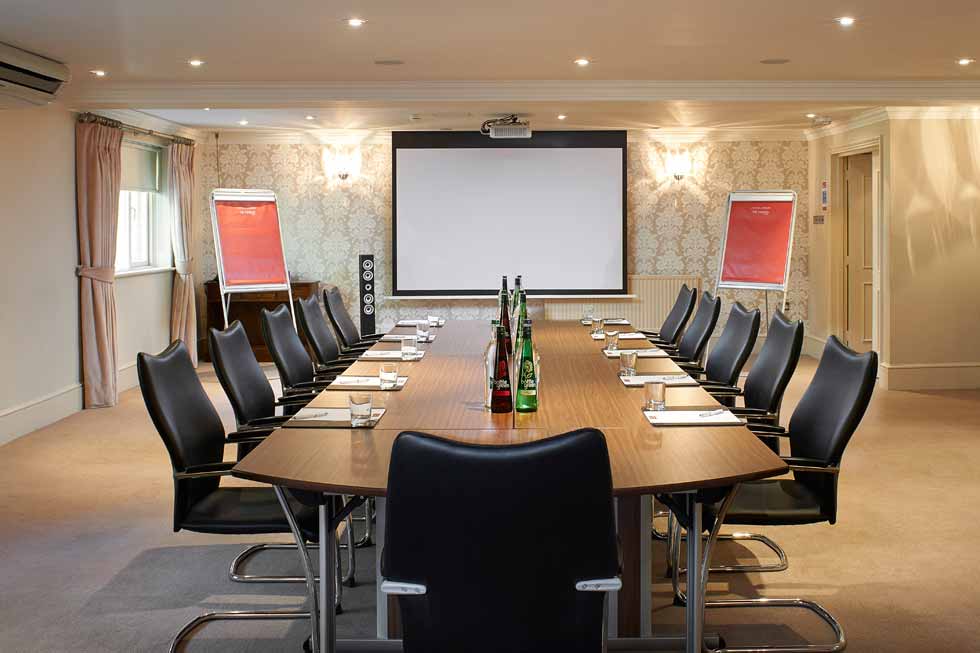You won't be board at this board meeting in this stunning 16th Century property Photo of one of the meeting rooms at The Manor Elstree