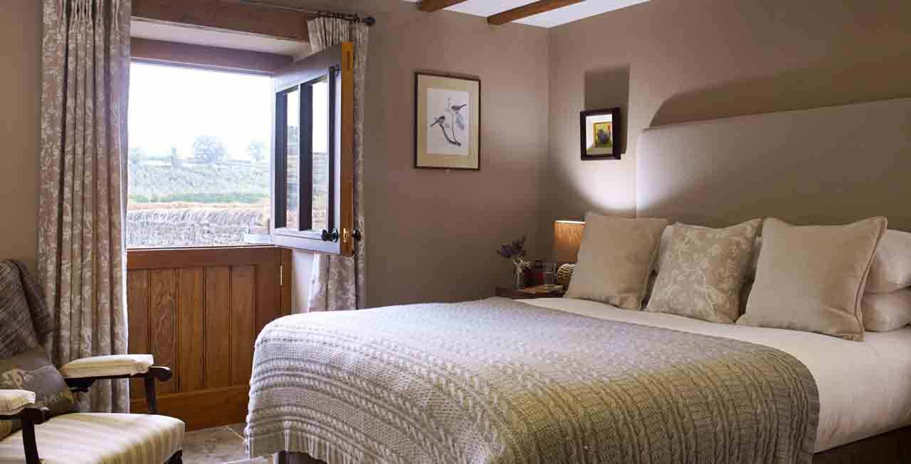 One of the bedrooms at The Old Byre One of the bedrooms at The Old Byre