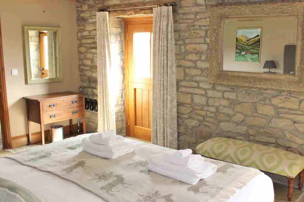 One of the bedrooms at The Old Mill & Hayloft One of the bedrooms at The Old Mill & Hayloft