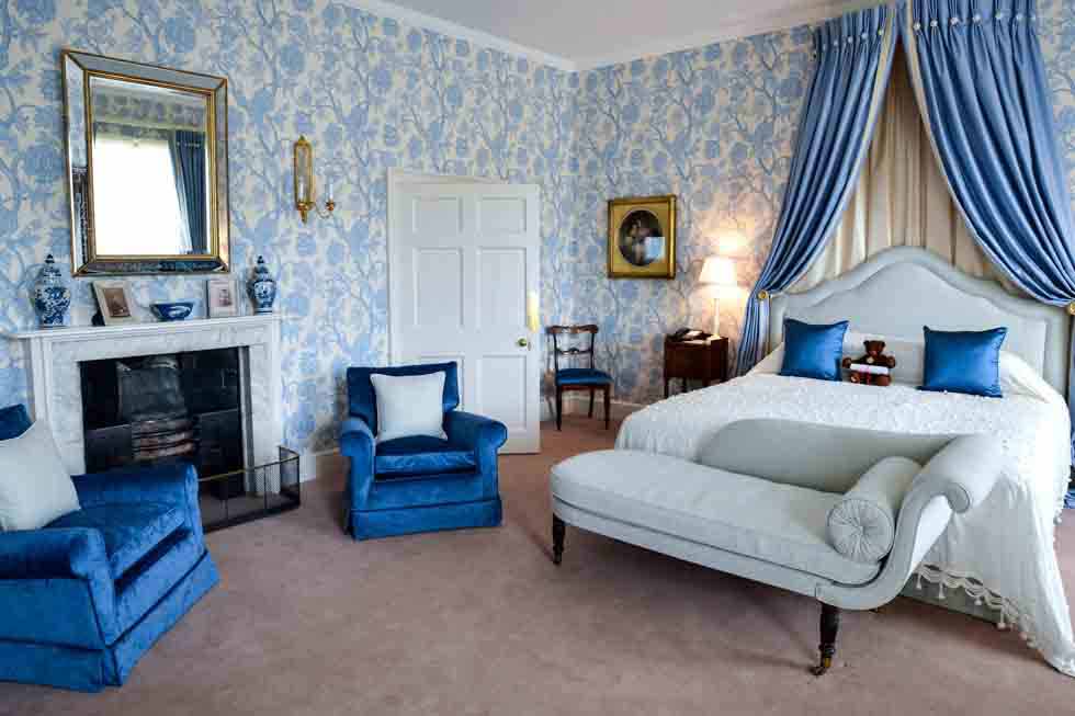 One of luxurious bedroom suites at Weston Park One of luxurious bedroom suites at Weston Park